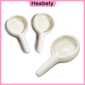 Heabety  Ceramic Candle Holder Wax Melt Oil Burner Diffuser Fragrance Tray Aromatherapy Furnace Candlestick Home Decoration