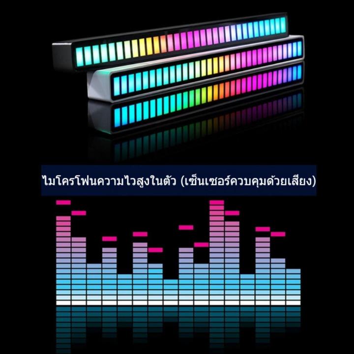 🎀ON SALE🎀 ไฟ LED RGB ควบคุมเสียง | ไฟรถยนต์ ไฟเต้นรำ เปลี่ยนสีตามจังหวะ ...