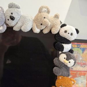 Fashion 11cm Plush Companion Doll Plush Elephant Stuffed Animal Pillow Bear Super Soft Animal Plush Toy Desk