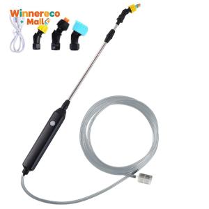 หัวฉีดน้ำพกพาสำหรับล้างรถและสวน ปรับแรงดันได้ง่าย พร้อมวัสดุกันสนิมและหัวถอดได้ เหมาะสำหรับงานทำความสะอาดทุกชนิด