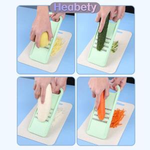 Heabety Rau Trái Cây Khoai Tây Mandolin Slicer Peeler Dicer Cutter Chopper vắt