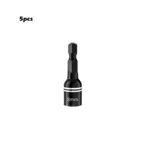 Pneumatic Drill Hex Socket 45Mm Extension Rod Hex Nut Socket For Air Drill Secure Magnetic Hold