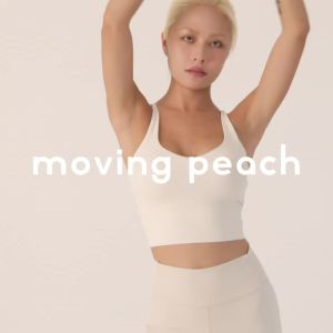 Moving Peach Yoga Tank Top Sport Crop Top Beauty-back Dance Top Sweetheart neckline Crisscross straps Breathable Soft Fixed Bra Cups Gym Daily wear CVX