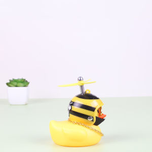 Lebi phá gió vịt trang trí ô tô trang trí xe lưới đỏ Mũ bảo hiểm tiktok vịt nhỏ màu vàng vịt động cơ Turbo xe ô tô vịt