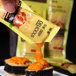 蟹黄酱15g蟹黄酱捞汁拌饭酱即食调料 Crab Roe Sauce 15g Instant Seasoning