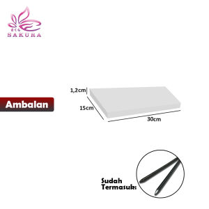 Rak Ambalan Bentuk Zig Zag / Pajangan Dinding Minimalis Modern Kekinian - SOSOYO