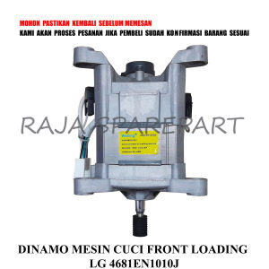 DINAMO MOTOR MESIN CUCI/DINAMO MESIN CUCI FRONT LOADING LG 4681EN1010J(HARGA SUDAH TERMASUK PACKING KAYU!!)