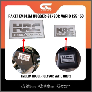 Paket Emblem Hugger + Sensor Vario 125 150 Old New Bahan Stainless