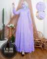 Gamis Brukat Jumbo /dress jumbo brukat full mix tile warna moka hitam navy biru ld 100 110 120 130 140 ukuran L XL XXL 3XL 4XL / gamis jumbo model terbaru / gamis pesta jumbo. 