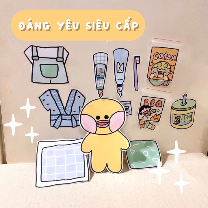 Bộ Tranh Đồ Chơi Giấy Cô Tiên Xanh Bé Tèo | Lazada.vn
