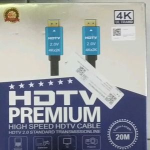 kabel HDMI HDTV premium 20 meter 4K ultra HD 2.0V