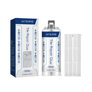 Jaysuing Ab Adhesives Steel Metal Epoxy Glue Welding Glue Caster Glue Wood Stone Ceramic Welding Agent Ab Glue Adhesive Welding High Temperature Resistant Glue For Metal Exhaust Sealant High Temp Heat Resistant Metal Epoxy (100ml)