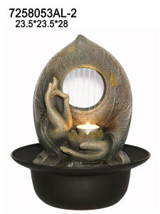 Thác nước phong thủy mini để bàn ( 23.5x23.5x28cm) ( mã 7258053AL-2 )