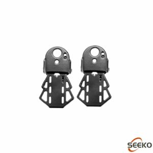 Seeko Bicycle Back Seat Saddle Soft Cushion PU Leather Handle Bar & pedal Black