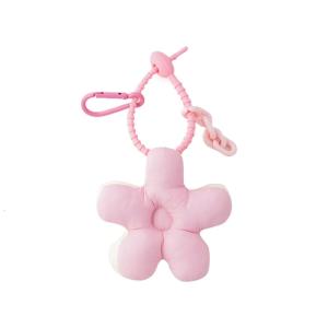 Delicate Small Flower Keychain Cute Color Matching Flower Keyring Girl Car Keychain Bag Pendant Couple Gift