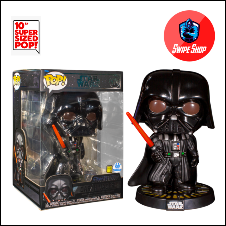 Funko Pop Darth Vader Lights and Sounds Star Wars Funko Exclusive 10 ...