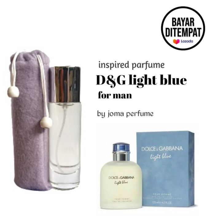 Bayar Ditempat COD D G Light Blue Parfum Refill Spray Cowok Eau De Parfum Awet Tahan Lama Lazada Indonesia