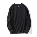 Baju Kemeja Kolar Bulat Baldu Dua Muka Lengan Panjang Lelaki T Jenis Lelaki Sweater Di Dalam Baju, Penghantaran Bagi Pihak Satu Helai T-Shirt Mewah. 