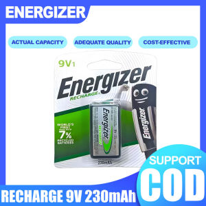 / Energizer 9V Rechargeable Battery  NH22N 6HR61 230mAh Applicable to devices such as guitar remote controls