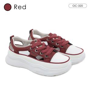 OCTAVIA Sepatu Sneakers Casual Highsole Wanita #OC-320