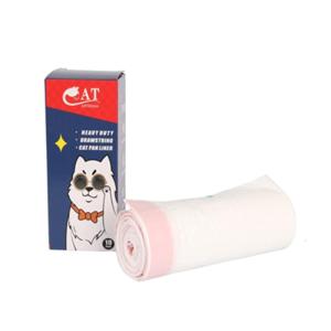 Waste Bags for Cat Litter Pan for Cat Litter Box Large Drawstring Bags Thick Cat Poop Bags for Cat Litter Box