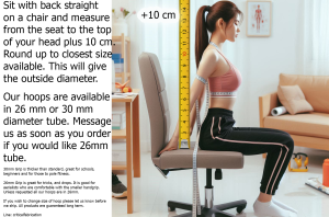 Aerial Yoga Hoop ห่วงฮูปสำหรับโยคะฟลาย  ห่วงกายกรรม ยิมนาสติก เปลญวนโยคะบนอากาศ