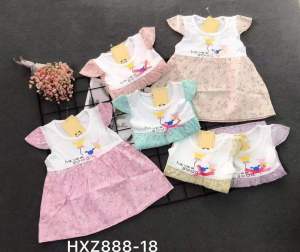Dress anak perempuan bahan katun import /gaun anak cewek rok mini / Dres ulang tahun ASANO SHOP