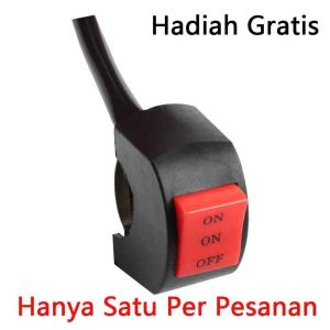 【Ready Stok】MOFOX K2 Laser Gun 40W Sepeda Motor Mini Dengan 4 Mode Lampu Kabut Merah Hi/Lo Lampu Tambahan