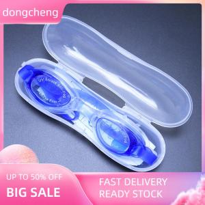dongcheng Không thấm nước chống sương mù bơi lội Kính UV trẻ em Chuyên Nghiệp Màu ống kính trẻ em Kính Bơi Kính