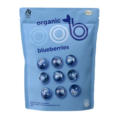OOB Organic Blueberries Fruits - Frozen