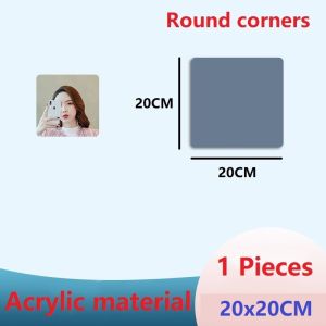 H&A HD full-length mirror Stitching mirror wall-mounted self-adhesive mirror pasted wall Acrylic mirror