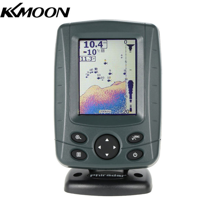 KKmoon Smart BT Fish Finder with APP Portable Fish Detector Depth