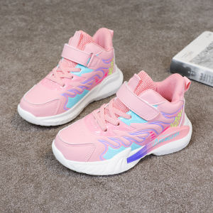 Fashion basketball shoes for kids boys soft sole outdoors sports shoes for kids  size 31-37