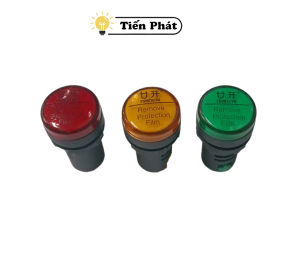Combo 03 Đèn led báo pha phi 22 220V - Đỏ Vàng Xanh