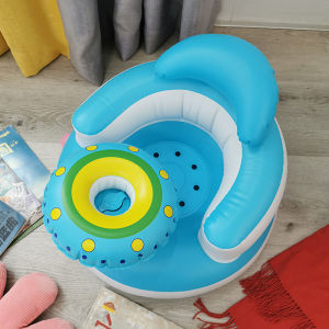 ZEEMIN Inflatable Armchair Child Seat Bathroom Sofa Kid Eating Chair Feeding Bathing Stool Inflatable Baby Chair Baby Chair for Seating