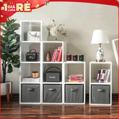 [FURNI HOME] Kệ Sách Gỗ Kệ Đa Năng Tổ Ong Nhiều Tầng Lắp Ghép Cực Tiện Ích