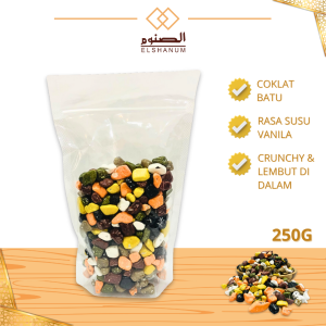Coklat kerikil 250gr - Coklat Krikil Stone - Coklat arab asli Coklat krikil arab -SHABANI STORE