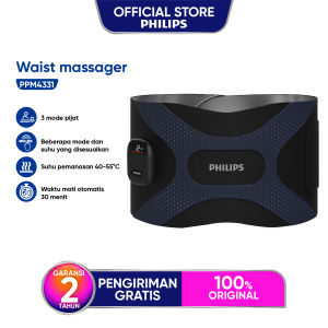 Philips Massager PPM4331 waist pijat 6 mode & 16 tingkat intensitas