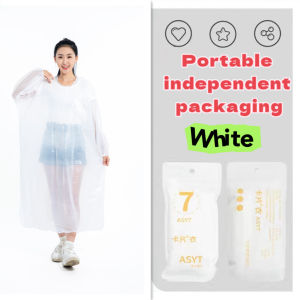 Portable Thickened Waterproof Men And Women Raincoats Disposable Raincoat Travel Raincoat
