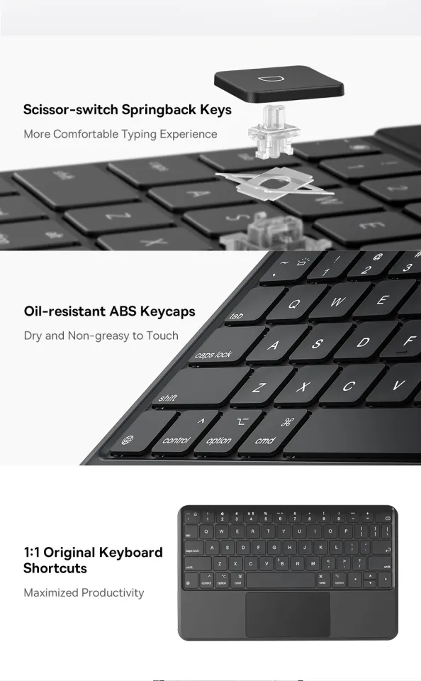 Baseus Brilliance Series 2 Original Keyboard Case for Pad Pro 11