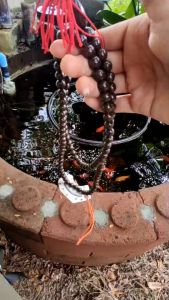 ประคำ 108 แร่เหล็กน้ำพี้ ของแท้ 100% ขนาด 8/10/12มิล มากขึ้นมาก กับการผสมดิน แม่เหล็กดูดึงติด เพิ่มโอกาสในการนวดน้ำได้