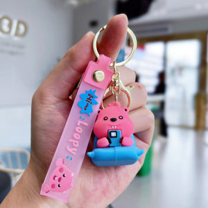 Gantungan Kunci Loopy Ganci Lucu Keychain Karakter Hadiah Gantungan Tas Bag Charm