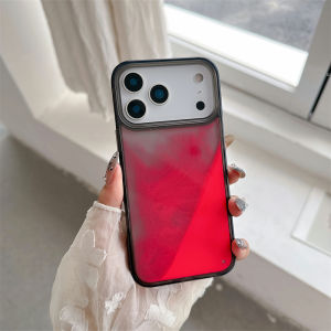 Luminous Moving Sand Phone Case for iPhone 17 16 Pro Max Glitter Quicksand Glow in Dark Liquid Shell Cover Gloss Hard Carcasas