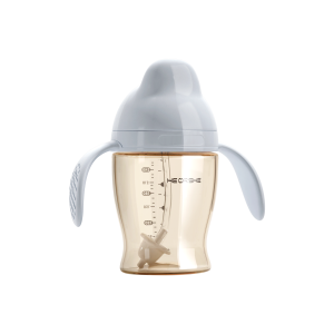 HE OR SHE High Polymer Antibacterial Dental Care Sippy Cup HeOrShe Baby Bottle Feeding Bottle Water Bottle Learning Cup Anti Colic Sippy Cup With Straw Teeth Protection Botol Air Bayi 6oz/180ml 9oz/280ml BLUE PINK
