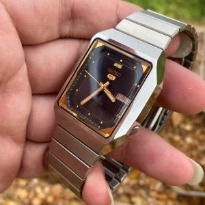 Đồng hồ nam Seiko mặt vuông máy nhật cao cấp cao cấp