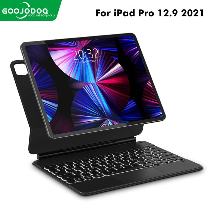 GOOJODOQ Magic Keyboard For iPad Air 4 Pro 11 2020 2021 Pro 12.9 2021 Case  with Wireless Bluetooth Keyboard Touchpad Skin | Lazada PH