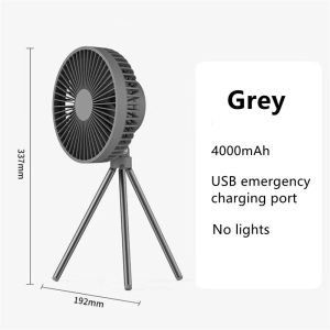 Outdoor Portable Camping Tent Wireless USB Charging Fan