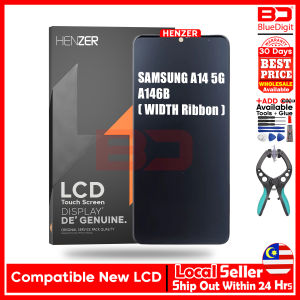 ORG HENZER LCD Display For SAMSUNG A14 5G A146B ( WIDTH Ribbon ) Compatible Touch Screen Digitizer Replacement