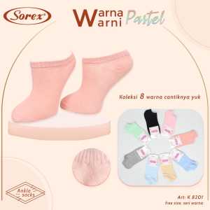 12pcs Sorex kaos kaki wanita bawah mata kaki | Sorex k8201 k8202 | Kaos kaki Sorex orginal 100%