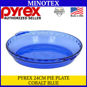 Pyrex 21.5cm Pie Plate Heat Resistant Borosilicate Glass/ Mangkuk Pyrex / Pyrex Casserole
